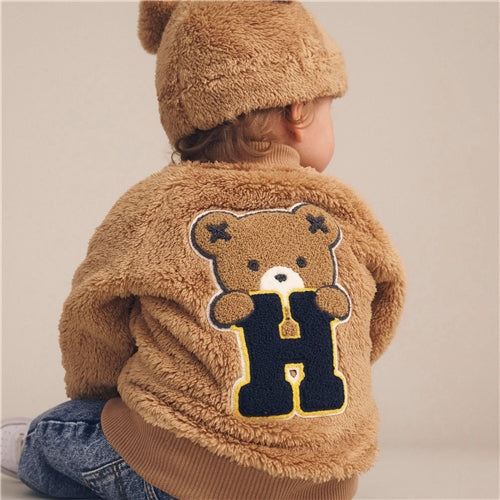 Varsity Hux Furry Jacket