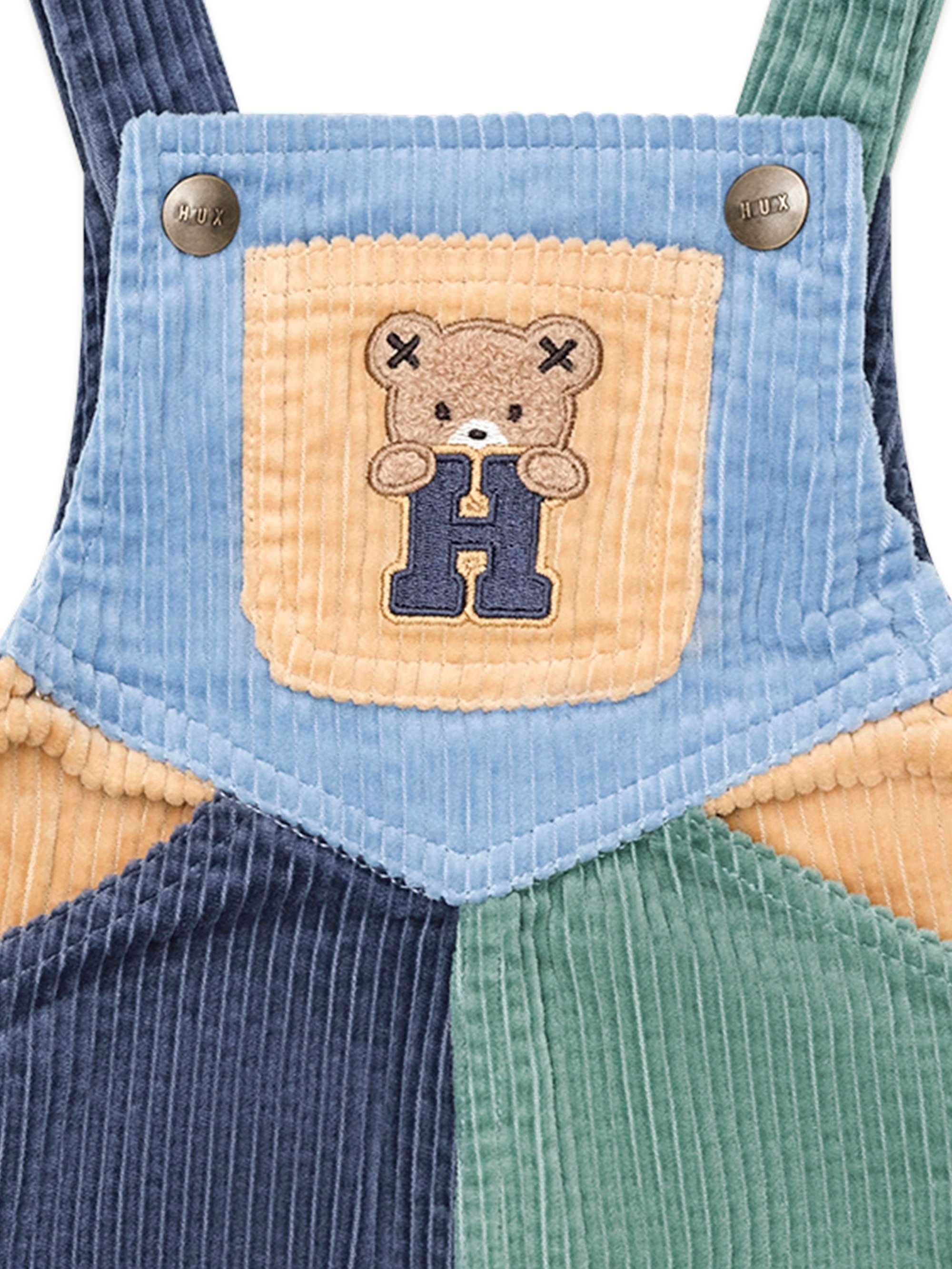 Midnight Cord Overalls
