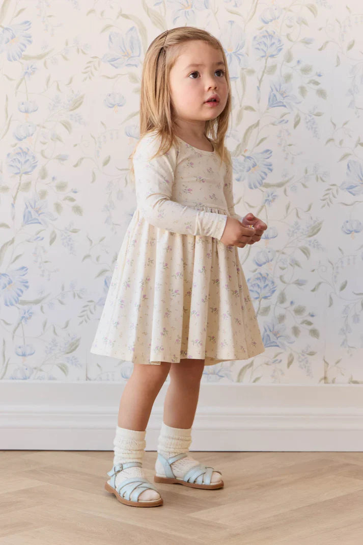 Organic Cotton Tallulah Dress - Thelma Orchid