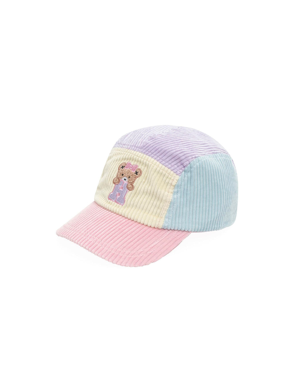 Blush Colour Block Cord Cap