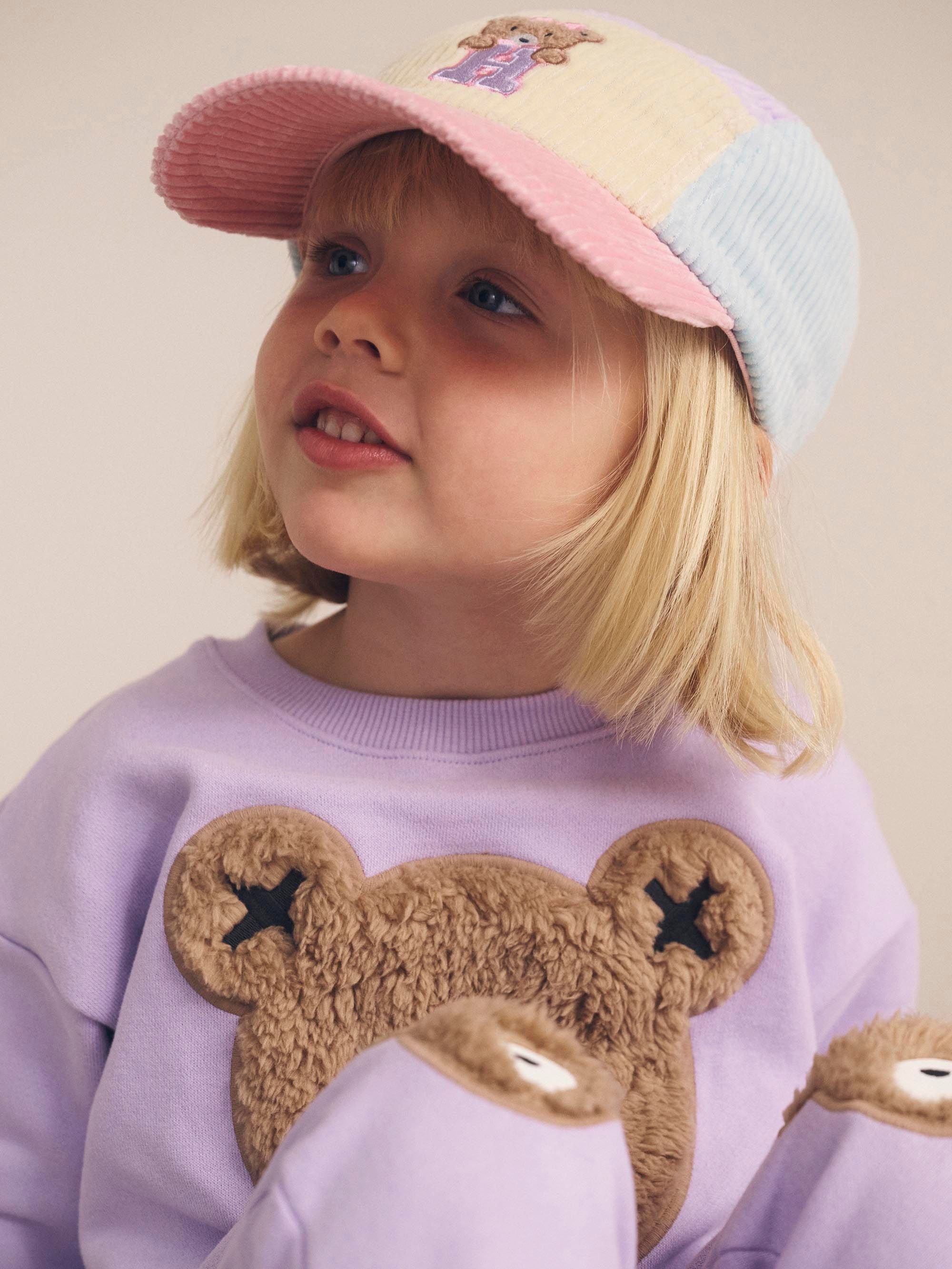 Blush Colour Block Cord Cap