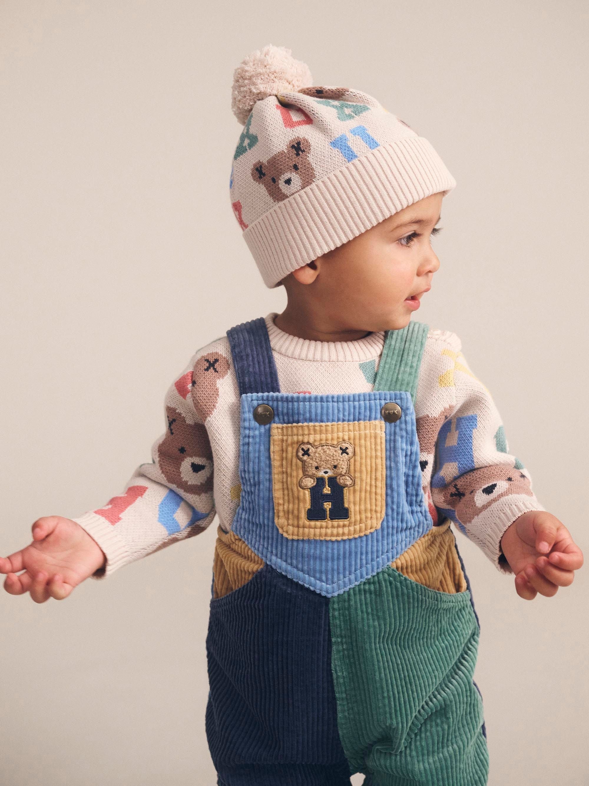 Midnight Cord Overalls
